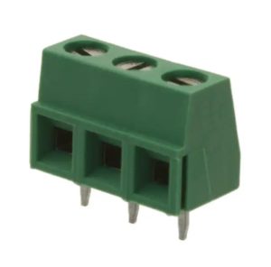 1 piece, 3 position terminal block, TE Connectivity part# 282836-3