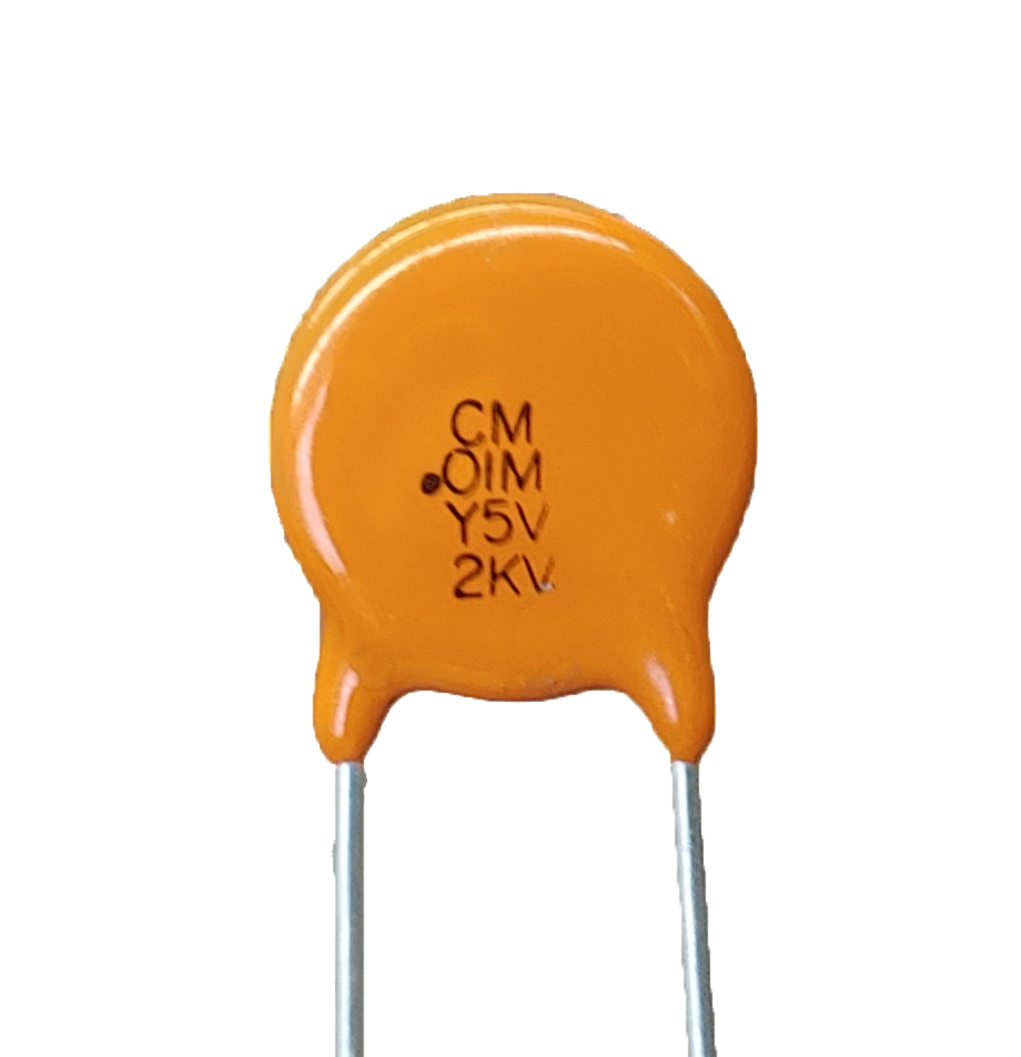 2 pieces, Vishay Cera-Mite 564R20GASS10, Ceramic Capacitor 10,000PF (0.01µF) 2KV Y5V RADIAL