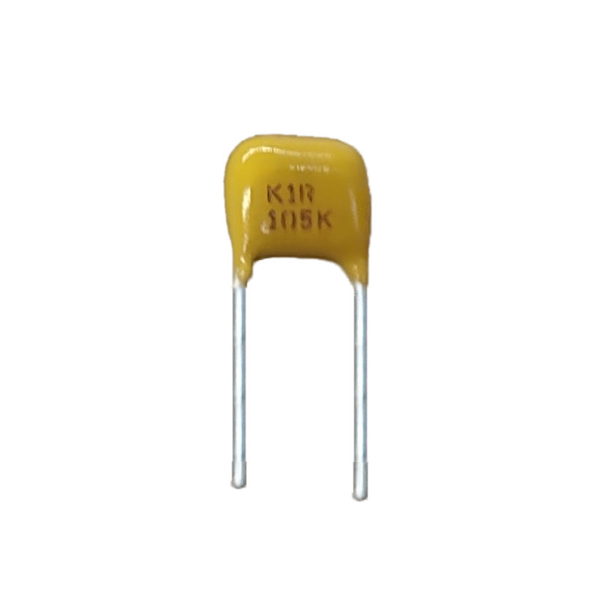 2 pieces, Kemet C340C105K1R5TA, 1 µF ±10% 100V Ceramic Capacitor X7R Radial.