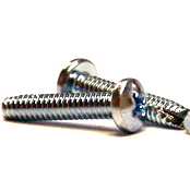 2 pieces, 2-56 x 1/4", Type 23, Phillips, Pan Head,18-8 Stainless Steel, Thread Cutting Screws