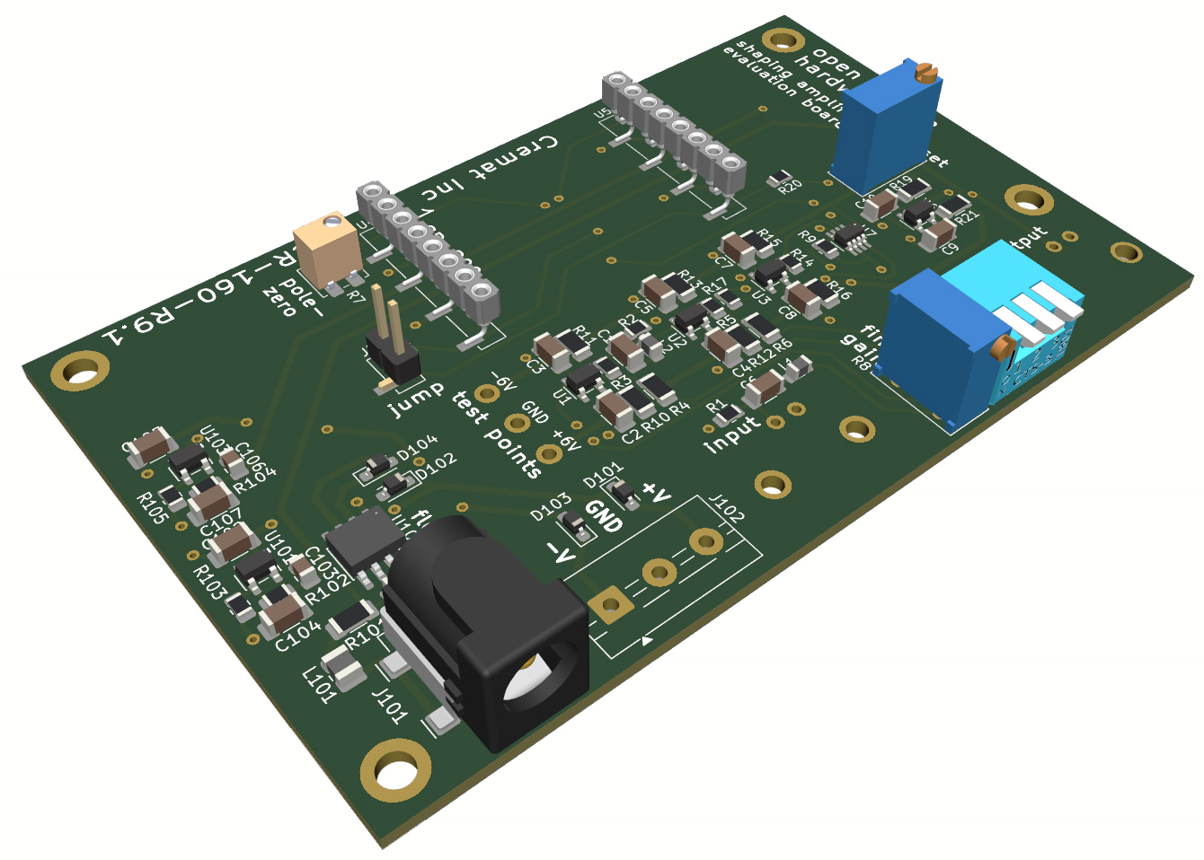 CR-160-R9.1 board as supplied